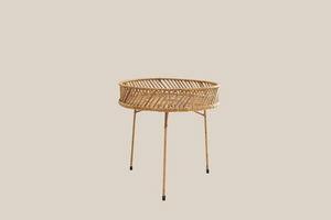 Aurora Rattan Table High