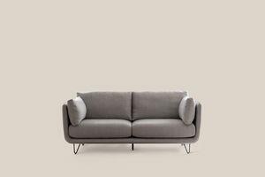 Munich 2 Seater Sofa Grey